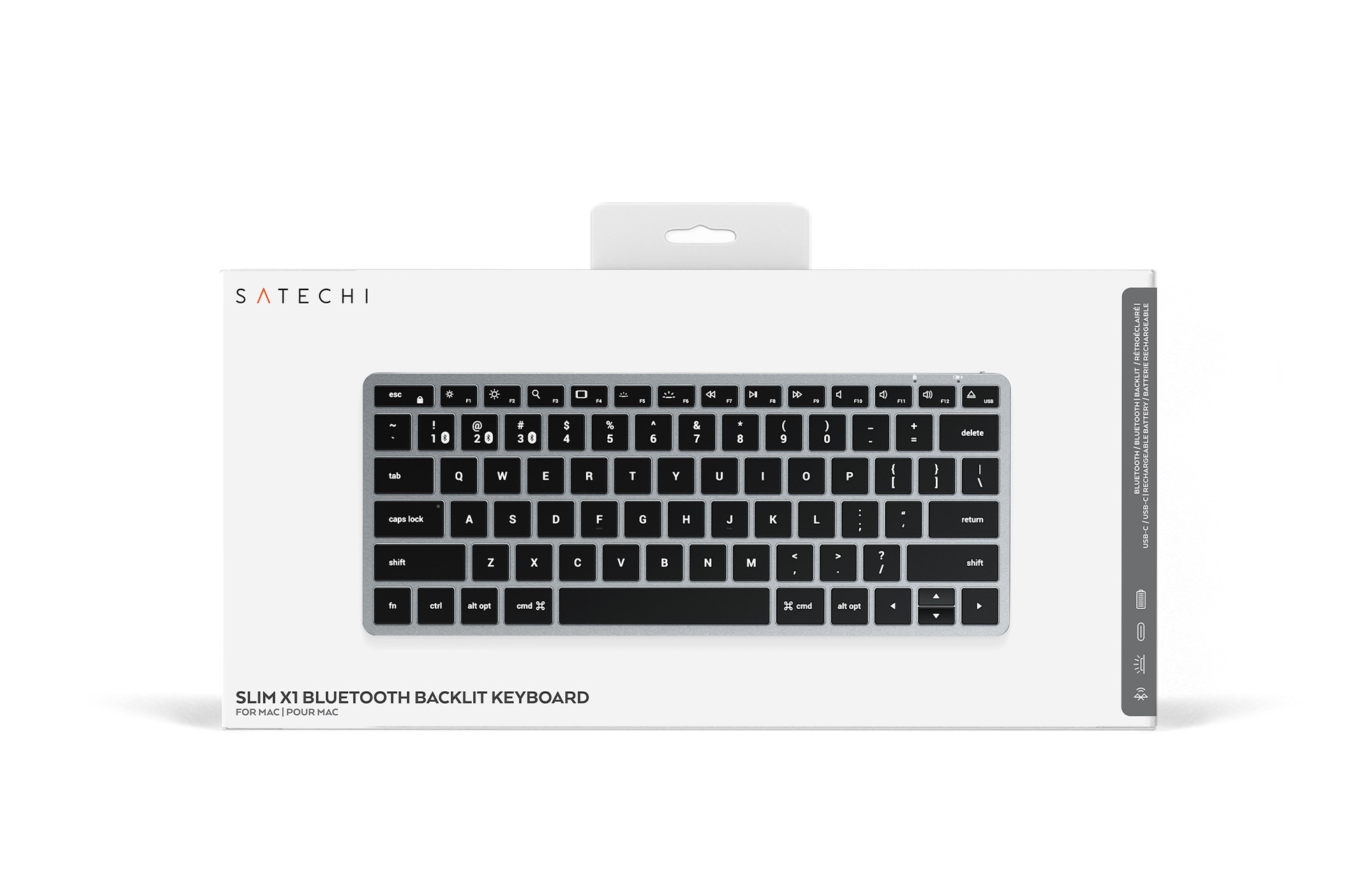 Bàn phím không dây Satechi Slim X1 / X2 / X3 có đèn LED nền pin lâu dài bảo hành 12T - Hàng 16 Bàn phím không dây Satechi Slim X1 / X2 / X3 có đèn LED nền pin lâu dài bảo hành 12T - Hàng 15