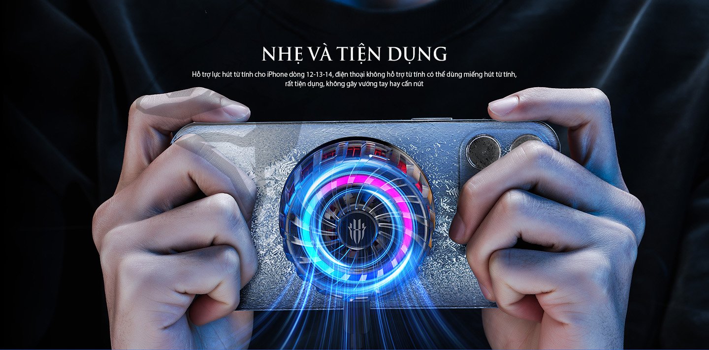Bộ tản nhiệt hút từ tính Nubia RedMagic 4pro làm lạnh bán dẫn 27W, giảm nhiệt điện thoại siêu tốc, chuyên dụng chơi game 15 Bộ tản nhiệt hút từ tính Nubia RedMagic 4pro làm lạnh bán dẫn 27W, giảm nhiệt điện thoại siêu tốc, chuyên dụng chơi game 14