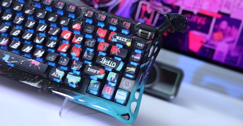 Bàn phím cơ GravaStar Gravity Planet Watt 75 K1 K1 Lite K1 Pro phiên bản Limited POM Magneto 2025 22