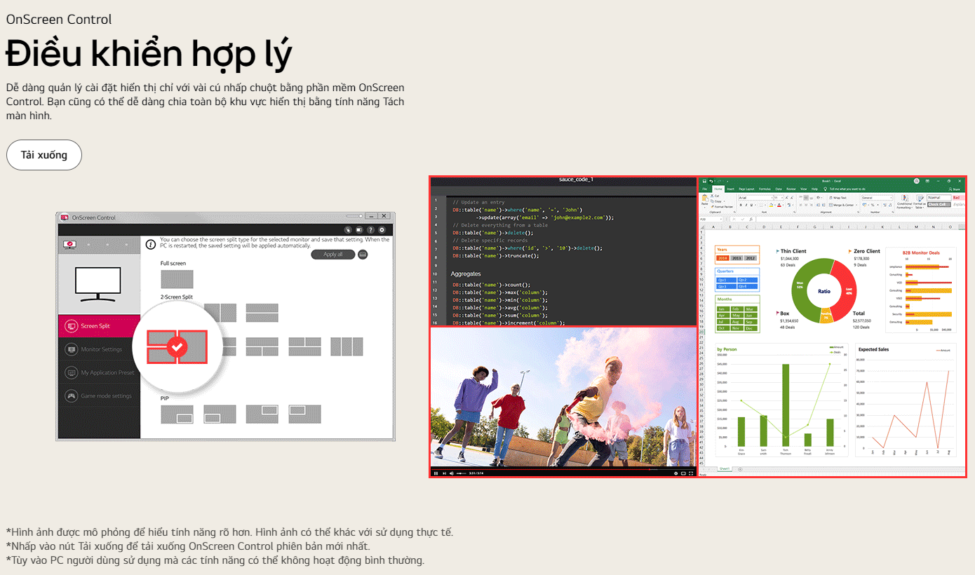 Màn hình LG IPS 23.8''Full HD 100Hz 24MS550-B thiết kế 3 cạnh không viền 8