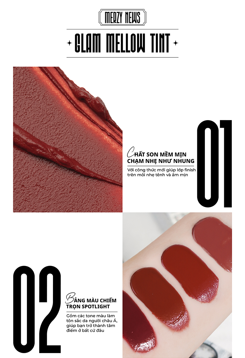 Chất son kem lì mềm mịn – lên màu đẹp, lâu trôi đến 8 giờ Chất son kem lì mềm mịn – lên màu đẹp, lâu trôi đến 8 giờ