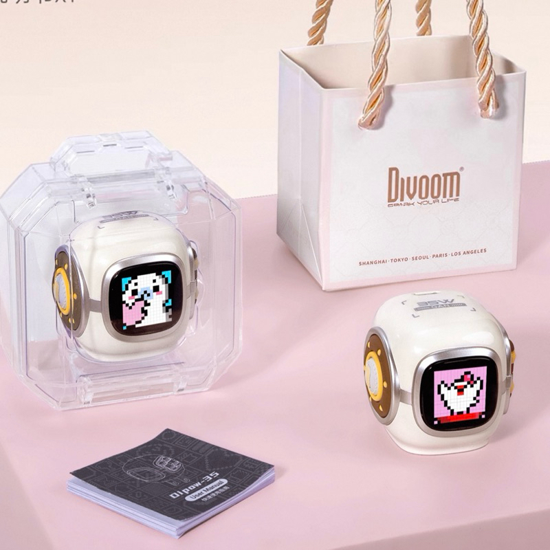 Củ sạc nhanh Divoom Dipow-35W công nghệ GaN nhỏ gọn trang trí siêu đẹp chân cắm có thể gập - BH 6T 7