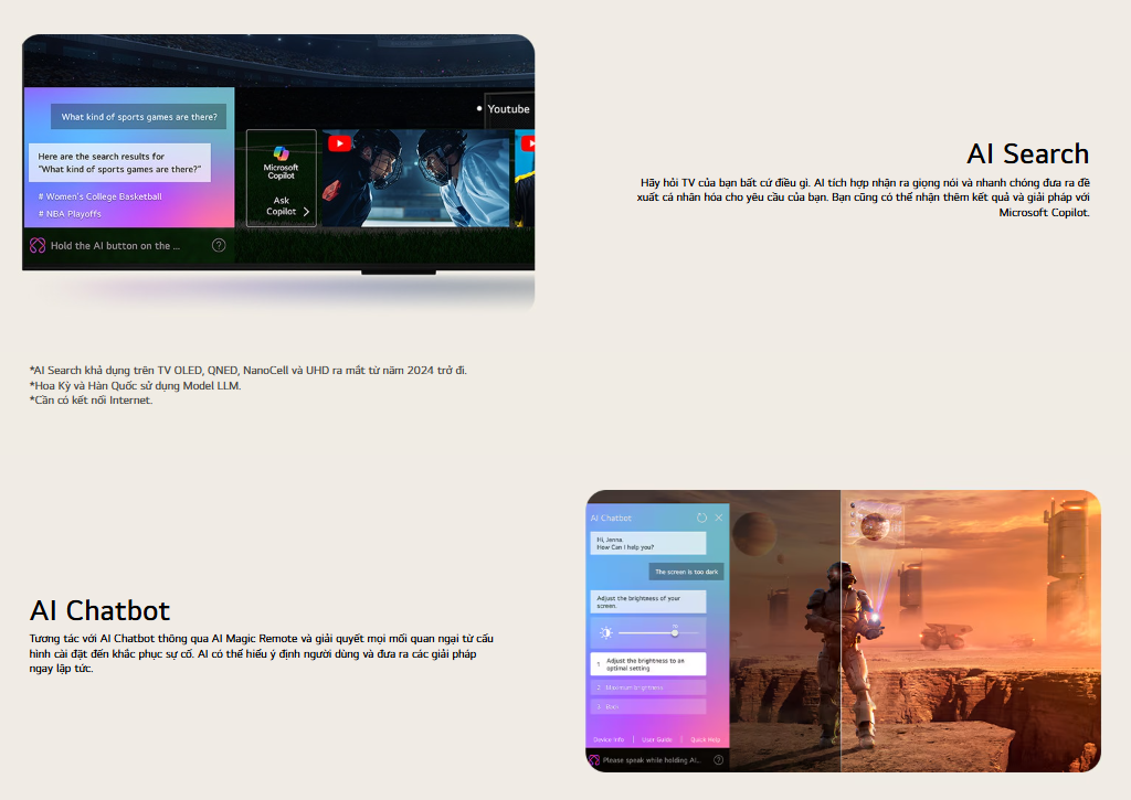 Smart UHD Tivi LG AI 4K 65 inch 65UA8450PSA - Model 2025 16