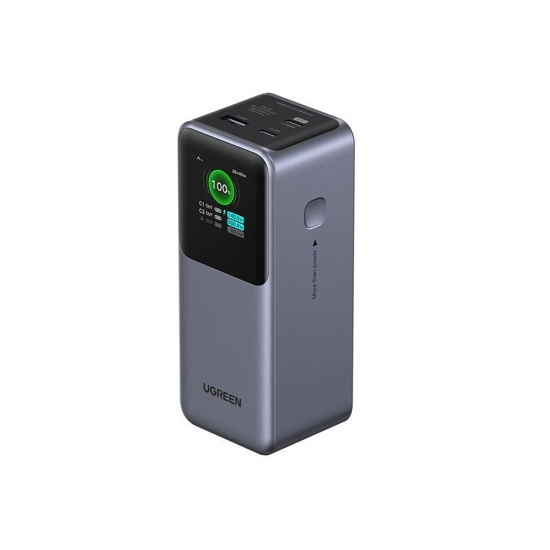 Pin sạc dự phòng UGREEN Nexode PB721 130W dung lượng 20000mah, sạc nhanh PD3.1 100W, với 2 cổng Type C, màn hình LED 13 Pin sạc dự phòng UGREEN Nexode PB721 130W dung lượng 20000mah, sạc nhanh PD3.1 100W, với 2 cổng Type C, màn hình LED 12