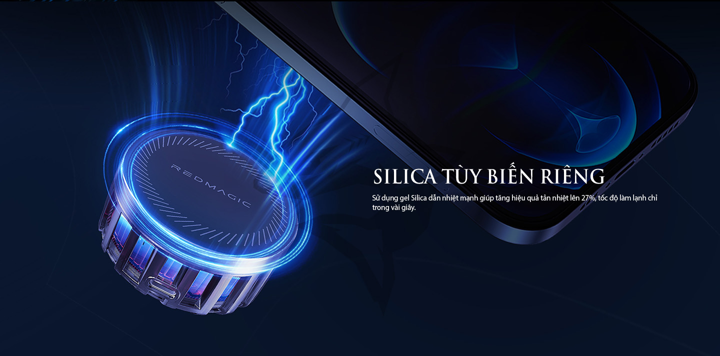 Bộ tản nhiệt hút từ tính Nubia RedMagic 4pro làm lạnh bán dẫn 27W, giảm nhiệt điện thoại siêu tốc, chuyên dụng chơi game 11 Bộ tản nhiệt hút từ tính Nubia RedMagic 4pro làm lạnh bán dẫn 27W, giảm nhiệt điện thoại siêu tốc, chuyên dụng chơi game 10
