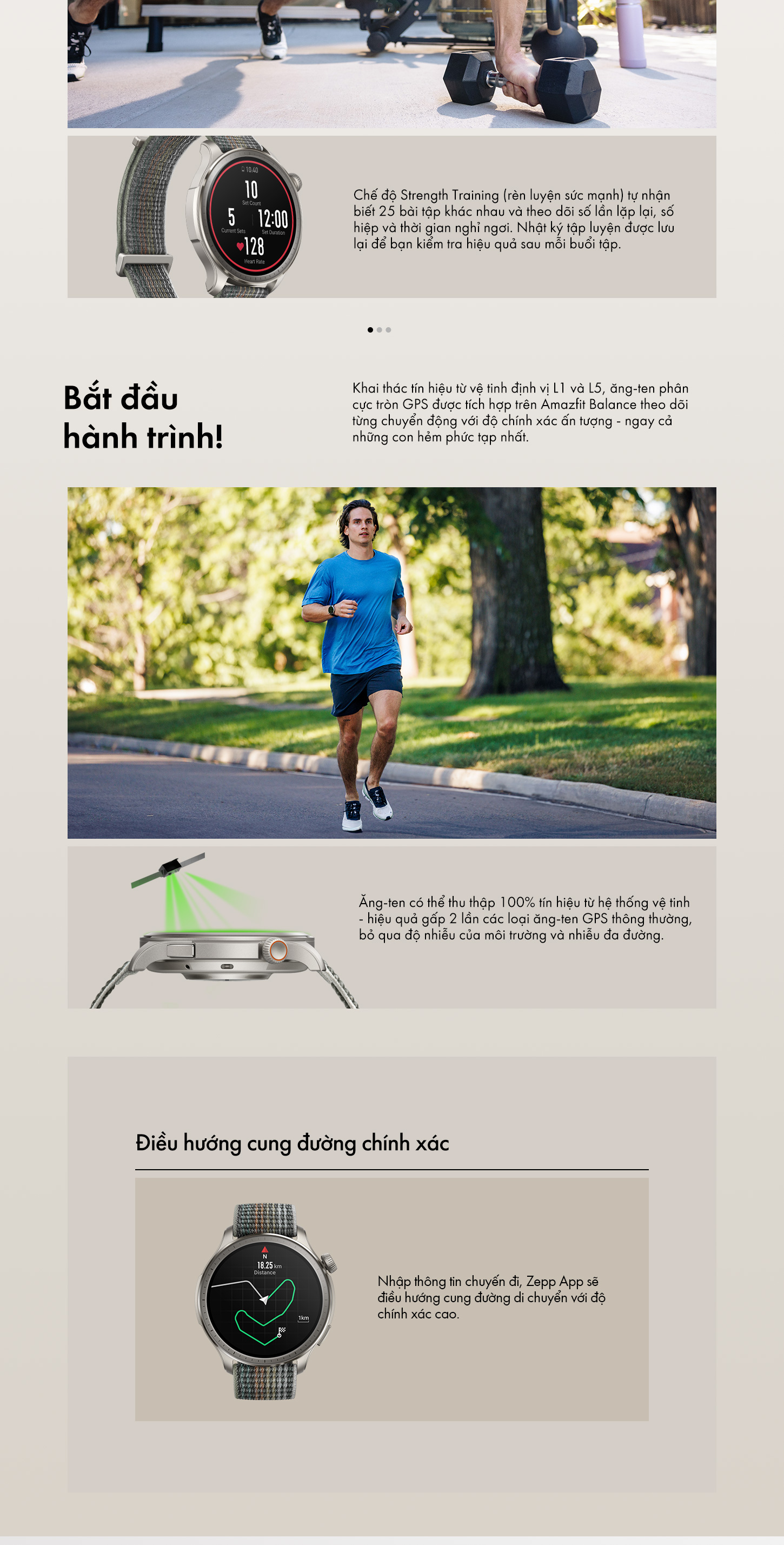 Đồng hồ thông minh Amazfit Balance - 46mm | Nghe gọi qua Bluetooth | Điều khiển nhạc - Hàng chính hãng 19