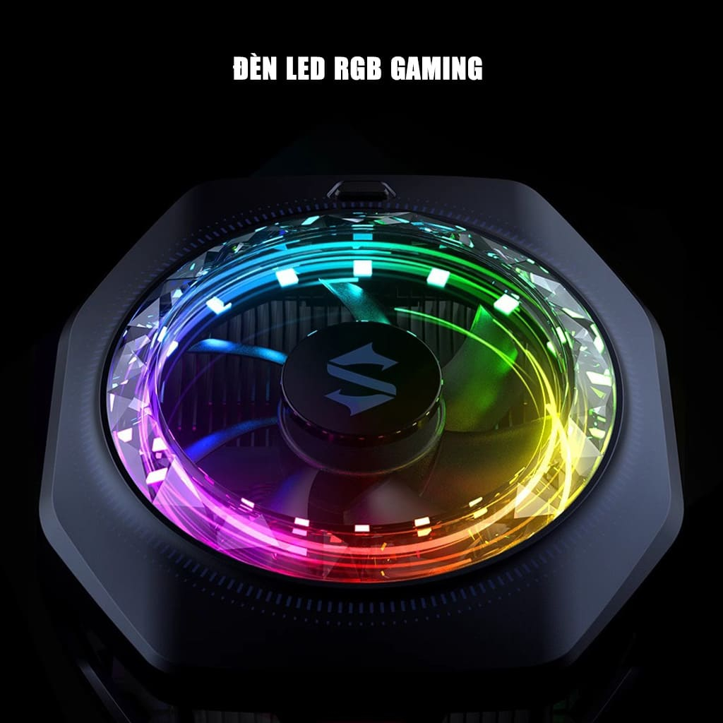 Quạt tản nhiệt gaming Black Shark 5 Pro CoolerFun công suất 35W App điều chỉnh Led RGB 11 Quạt tản nhiệt gaming Black Shark 5 Pro CoolerFun công suất 35W App điều chỉnh Led RGB 10