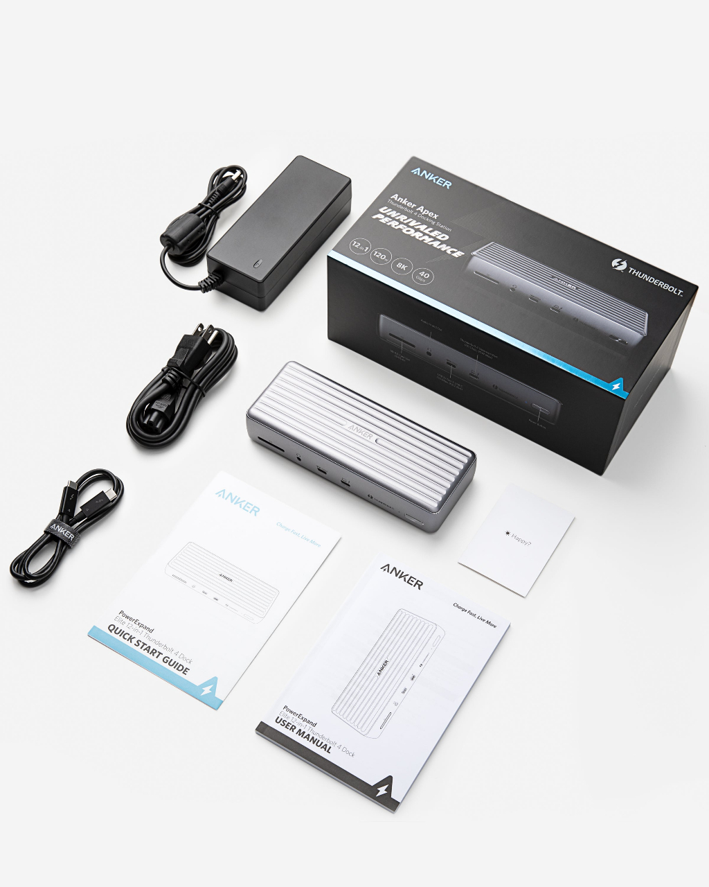 Bộ hub chuyển đổi Anker 777 Thunderbolt Docking Station (Apex, 12-in-1, Thunderbolt 4) A8397 tối đa 8K30hz, 3 màn 4K60hz 9 Bộ hub chuyển đổi Anker 777 Thunderbolt Docking Station (Apex, 12-in-1, Thunderbolt 4) A8397 tối đa 8K30hz, 3 màn 4K60hz 8