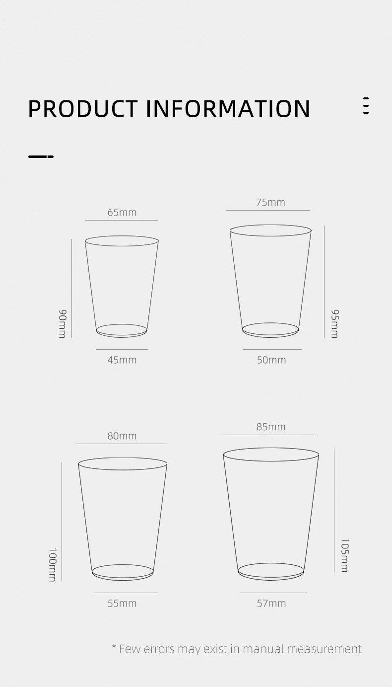 Ly Thủy Tinh 360 / 300ml