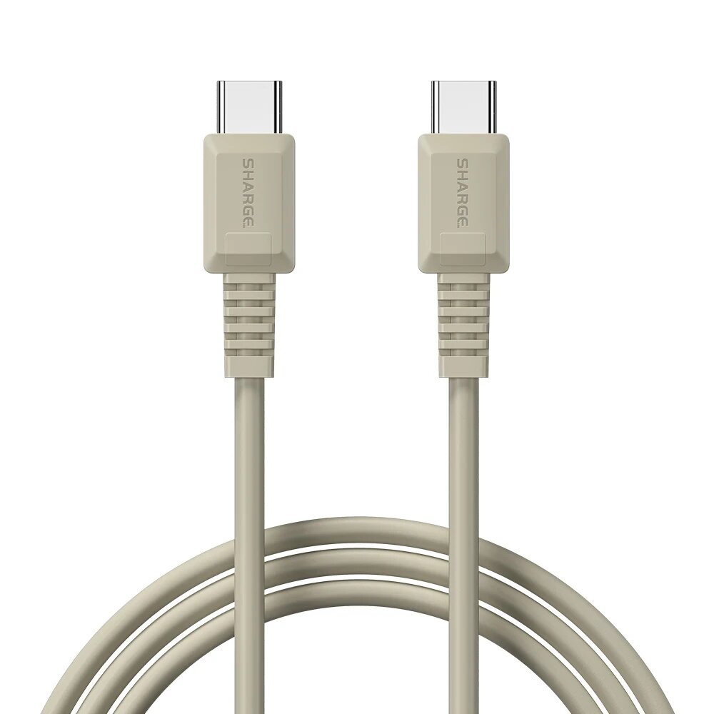Cáp Sạc Nhanh SHARGE Retro C-C 100W (USB-C To USB-C Cable), Retro C to L dành cho IP, phong cách cổ điển 18 Cáp Sạc Nhanh SHARGE Retro C-C 100W (USB-C To USB-C Cable), Retro C to L dành cho IP, phong cách cổ điển 17