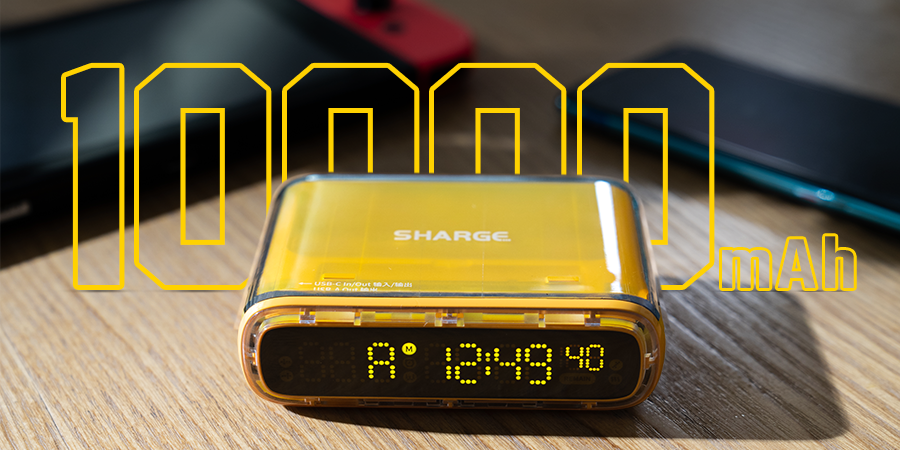 Pin sạc dự phòng Sharge Starship Seer 10000mAh 35W output tích hợp đồng hồ, báo thức, công nghệ PD/PPS kèm cáp sạc nhanh 11 Pin sạc dự phòng Sharge Starship Seer 10000mAh 35W output tích hợp đồng hồ, báo thức, công nghệ PD/PPS kèm cáp sạc nhanh 10