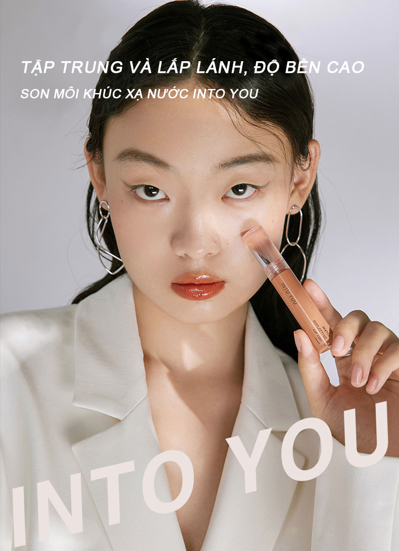 Thông tin chi tiết sản phẩm INTO YOU Son bóng khúc xạ 