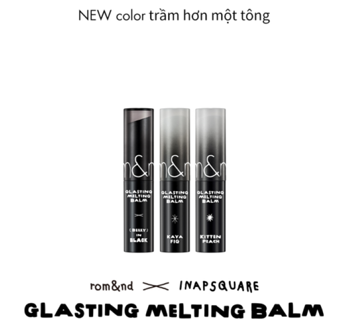 Son dưỡng màu tint Romand Glasting Melting Balm 3.5g