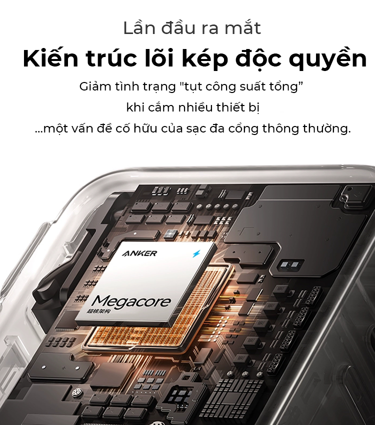Củ sạc nhanh Anker Nano 70W A121A chân gập type C GaN A121A PD PPS5A QC FCP SCP nhỏ gọn dành cho IP 10 Củ sạc nhanh Anker Nano 70W A121A chân gập type C GaN A121A PD PPS5A QC FCP SCP nhỏ gọn dành cho IP 9