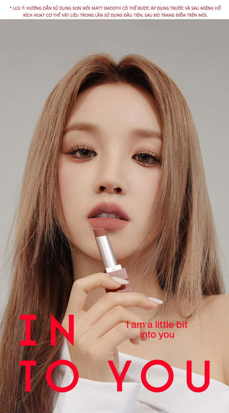 Thông tin chung về INTO YOU son lì mờ mờ che khuyết điểm viền môi
