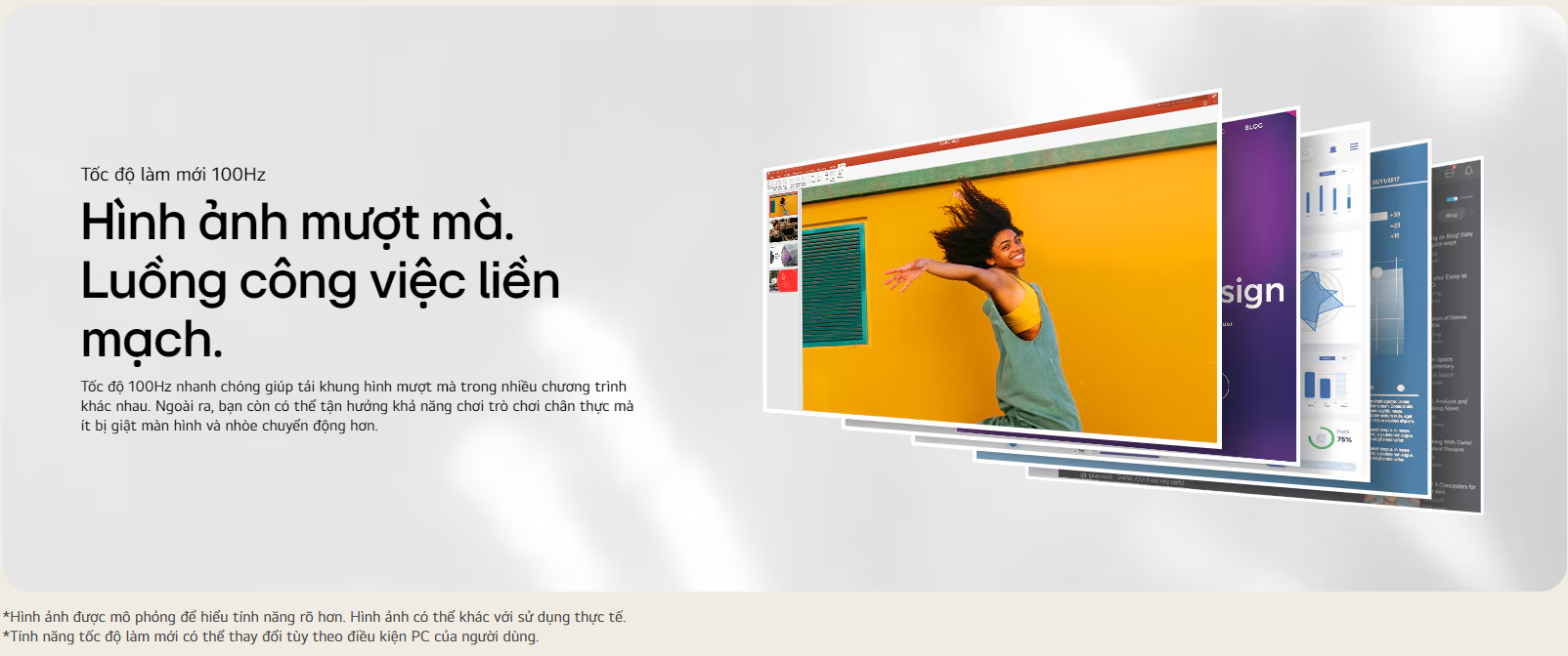 Màn hình LG IPS 23.8''Full HD 100Hz 24MS550-B thiết kế 3 cạnh không viền 6