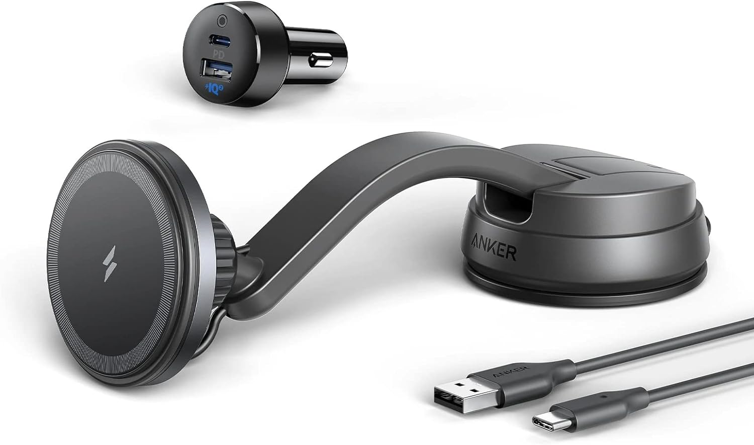 Bộ sạc từ tính Anker Maggo 613 Manetic bao gồm tẩu sạc Anker USB 2 cổng, Cáp 5 ft USB-C To USB-A - B2930 8 Bộ sạc từ tính Anker Maggo 613 Manetic bao gồm tẩu sạc Anker USB 2 cổng, Cáp 5 ft USB-C To USB-A - B2930 7