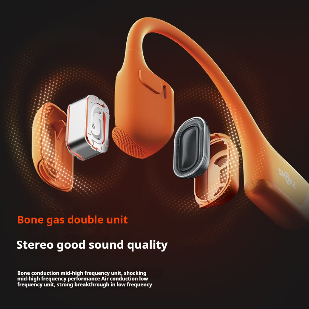 Tai nghe thể thao Open-ear không dây Shokz OpenRun Pro 2 S820 dẫn truyền qua xương, pin 12h, IP55 13