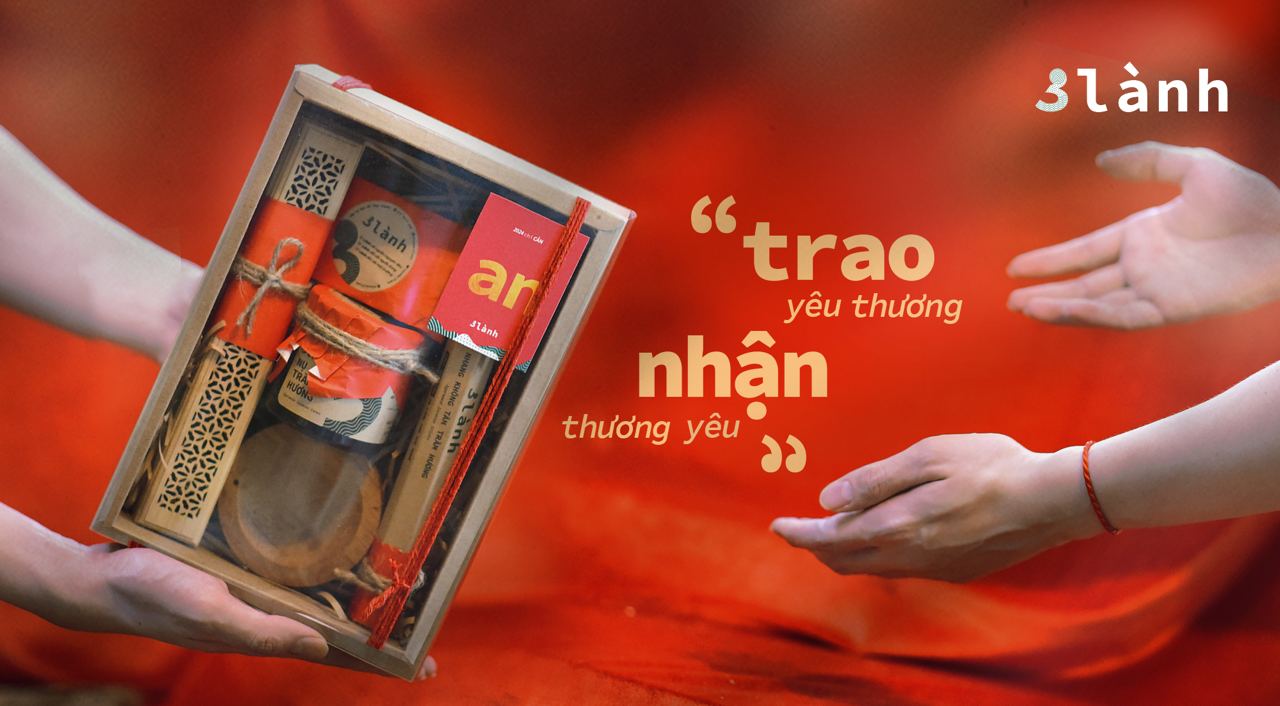 Quà tặng Thưởng Trà Hưởng Trầm 3 Lành độc bản đóng gói sang trọng dịp Lễ Tết - hình 10