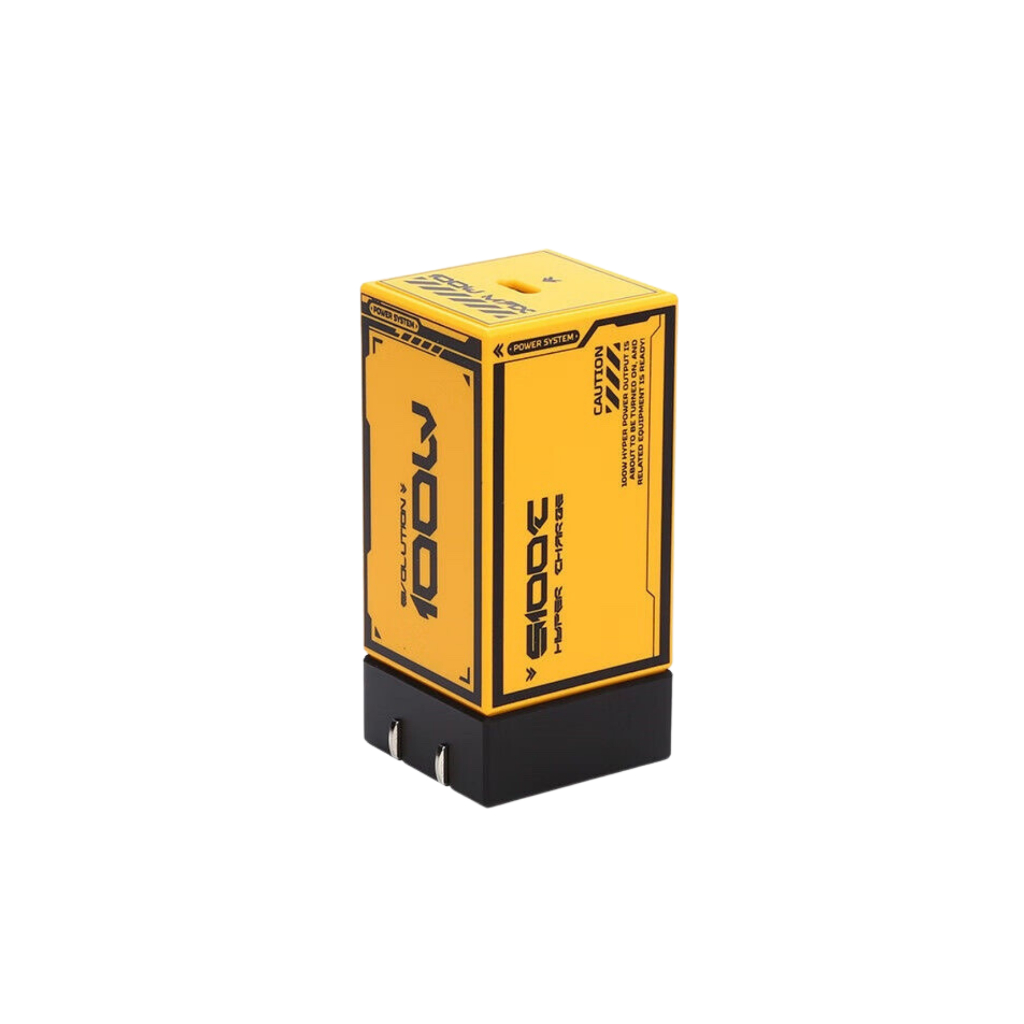 Bộ sạc GaN 100W SHARGE x MECHREVO S100C Hyper Charge siêu nhỏ gọn, phối màu đặc sắc chuyên dụng cho laptop 12 Bộ sạc GaN 100W SHARGE x MECHREVO S100C Hyper Charge siêu nhỏ gọn, phối màu đặc sắc chuyên dụng cho laptop 11
