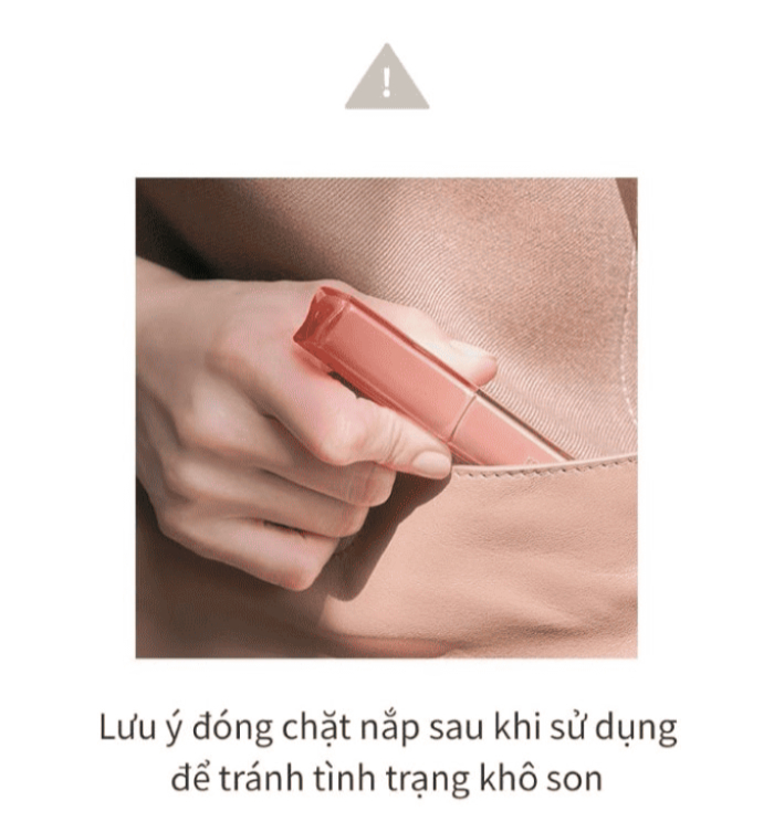 Lưu ý bảo quản son Romand Sheer Tinted Stick