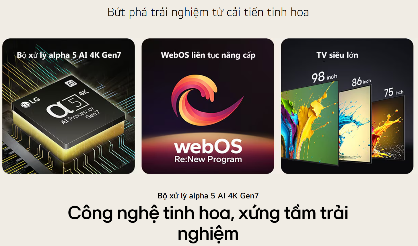 Smart QNED Tivi LG 65 inch 4K 65QNED80TSA - Model 2024 1 Smart QNED Tivi LG 65 inch 4K 65QNED80TSA - Model 2024 7