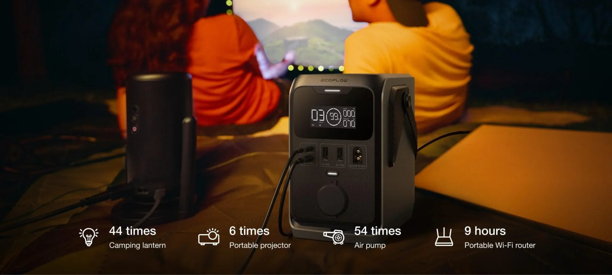 Trạm Sạc Di Động EcoFlow Trail 300 DC Portable Power Station | 288Wh 300W - Hàng 5