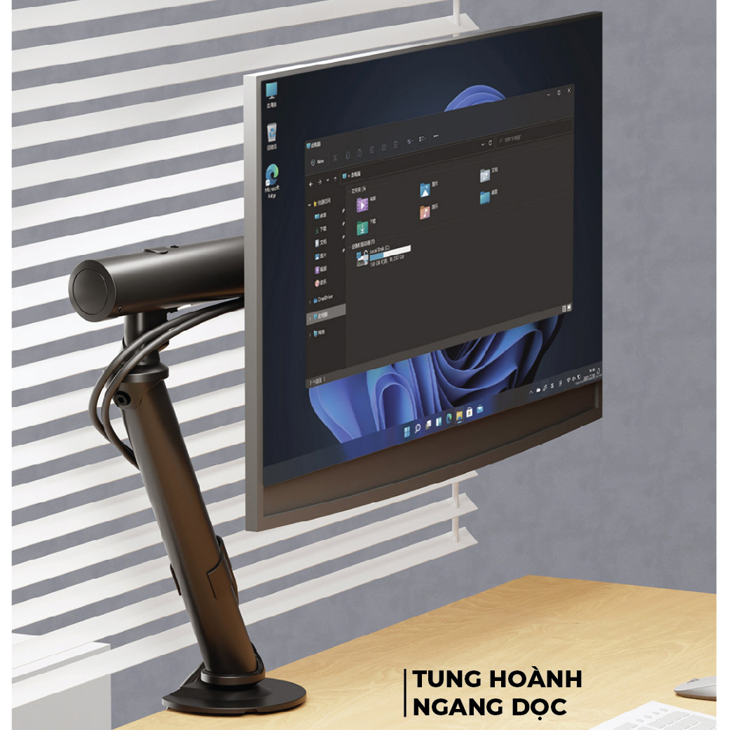 Giá treo màn hình hợp kim chắc chắn tải trọng 15kg 34inch 38inch 40inch Vesa 75x75 100x100 15 Giá treo màn hình hợp kim chắc chắn tải trọng 15kg 34inch 38inch 40inch Vesa 75x75 100x100 14