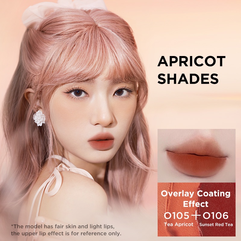 Son môi Colorkey Lip Mousse Lip Mud màu nhung mờ 2g - Thiết kế nhỏ gọn, hiện đại, dễ dàng mang theo bên người