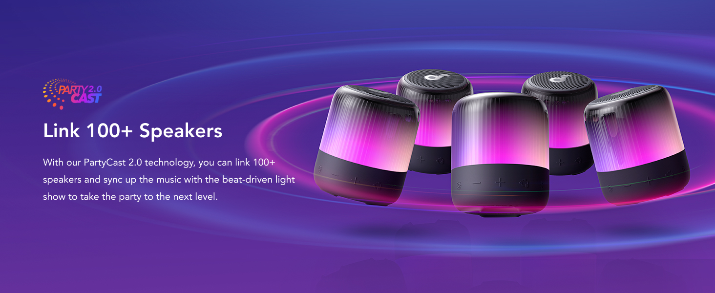 Loa di động bluetooth mini Soundcore Glow A3136 8WC, âm thanh 360°, pin 12 giờ, EQ và ánh sáng có thể tùy chỉnh, IP67 16 Loa di động bluetooth mini Soundcore Glow A3136 8WC, âm thanh 360°, pin 12 giờ, EQ và ánh sáng có thể tùy chỉnh, IP67 15