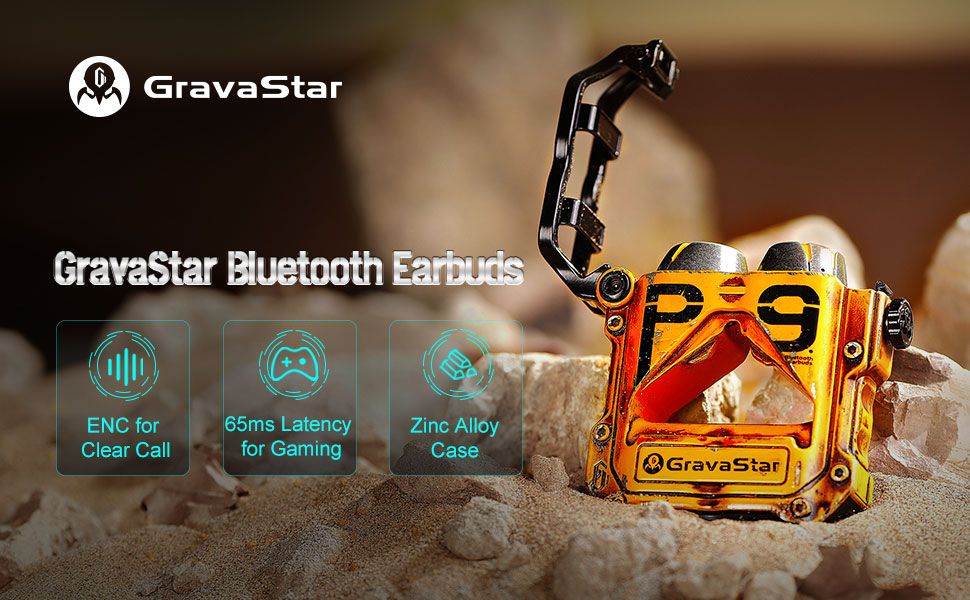 Tai nghe không dây Bluetooth TWS Gravastar Sirius Pro P9 10
