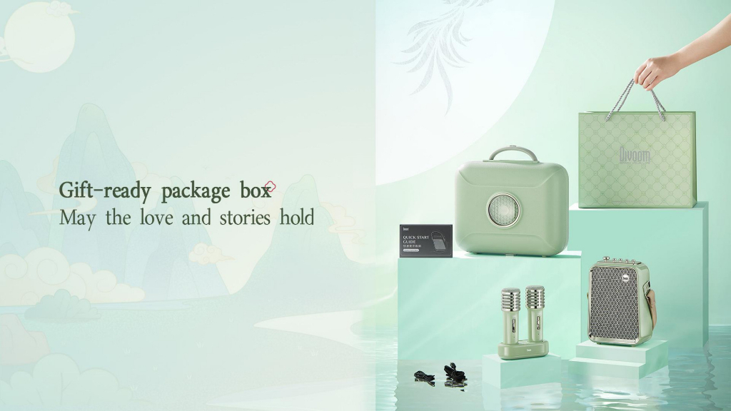Loa Bluetooth Di Động Divoom SongBird-HQ Có kèm 2 Micrô Tích Hợp, công suất 50W, bluetooth 5.0, pin 6 giờ liên tiếp 21 Loa Bluetooth Di Động Divoom SongBird-HQ Có kèm 2 Micrô Tích Hợp, công suất 50W, bluetooth 5.0, pin 6 giờ liên tiếp 20