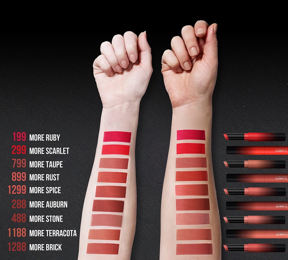 Tông cơ bản của Maybelline New York Color Sensational Ultimatte 1.7g