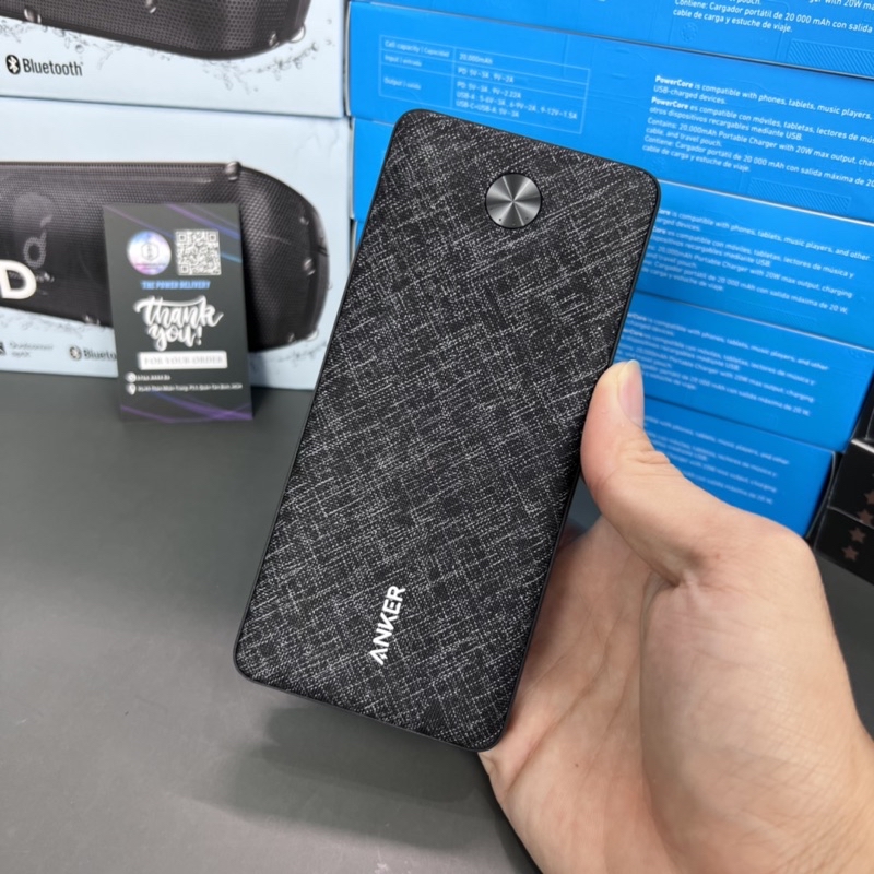 Pin sạc dự phòng Anker A1365 PowerCore III SENSE 20K 20000mAh công suất 20W PD/IQ Type C in/output 2 chiều 19 Pin sạc dự phòng Anker A1365 PowerCore III SENSE 20K 20000mAh công suất 20W PD/IQ Type C in/output 2 chiều 18