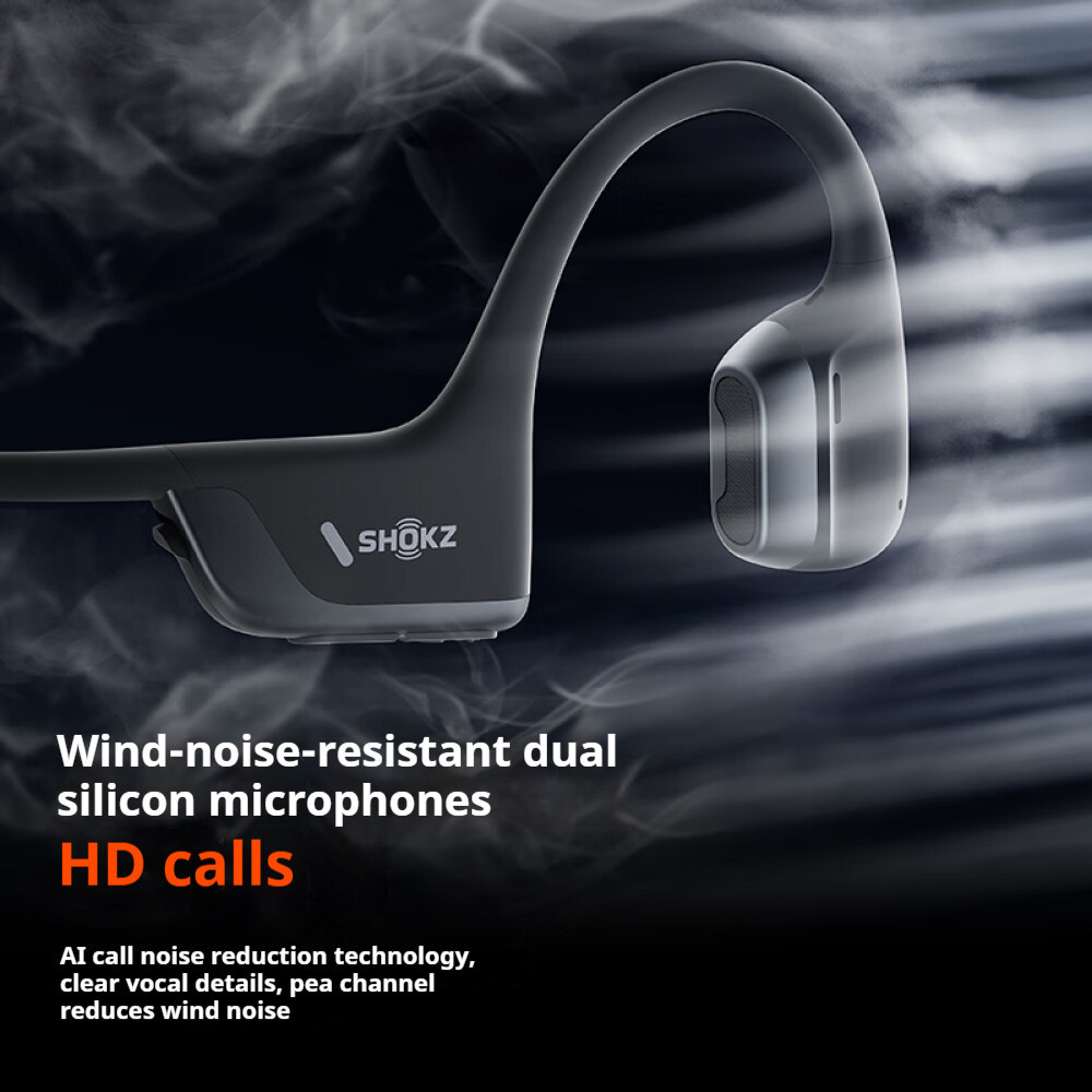 Tai nghe thể thao Open-ear không dây Shokz OpenRun Pro 2 S820 dẫn truyền qua xương, pin 12h, IP55 11