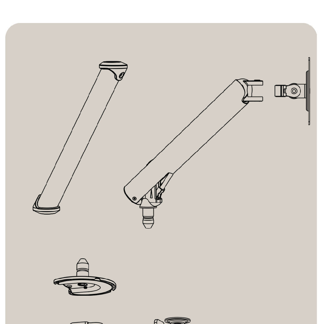 Giá treo màn hình hợp kim chắc chắn tải trọng 15kg 34inch 38inch 40inch Vesa 75x75 100x100 19 Giá treo màn hình hợp kim chắc chắn tải trọng 15kg 34inch 38inch 40inch Vesa 75x75 100x100 18