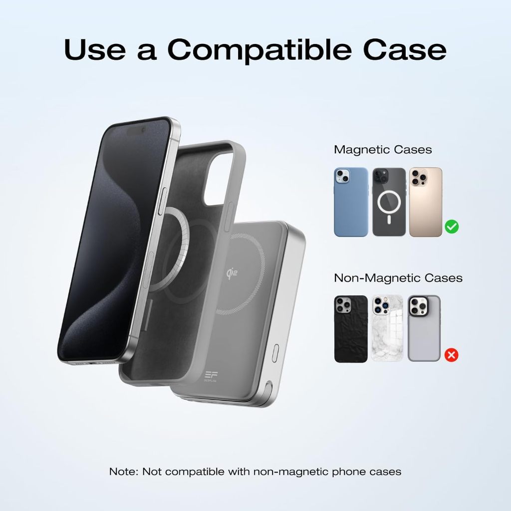 Pin dự phòng ECOFLOW Rapid Power Bank bộ sạc di động từ tính không dây chuẩn Qi2 5000mAh 10000mAh 15 Pin dự phòng ECOFLOW Rapid Power Bank bộ sạc di động từ tính không dây chuẩn Qi2 5000mAh 10000mAh 14