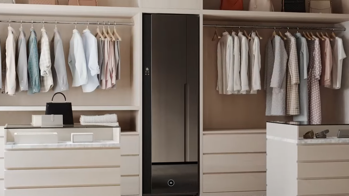 Tủ chăm sóc quần áo thông minh LG Styler SC5GMR80H - 5 móc - Màu gương kính đen 9