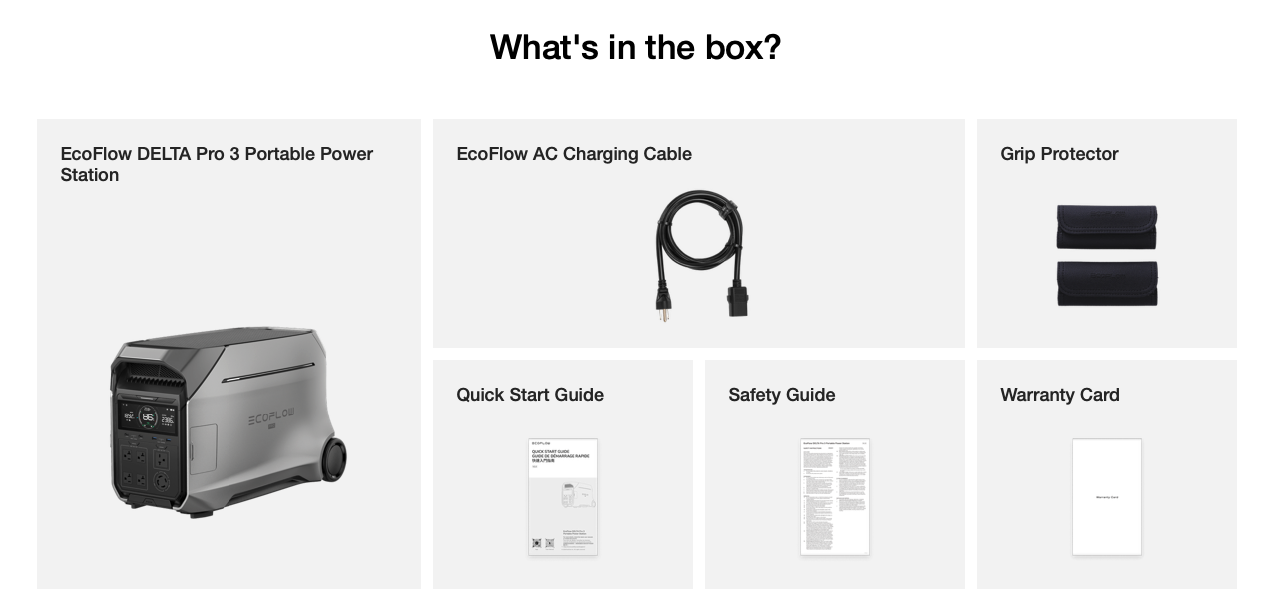 Trạm Năng Lượng Ecoflow Delta Pro 3 4096Wh 4000W 6000W (X-Boost) - Hàng 17 Trạm Năng Lượng Ecoflow Delta Pro 3 4096Wh 4000W 6000W (X-Boost) - Hàng 16