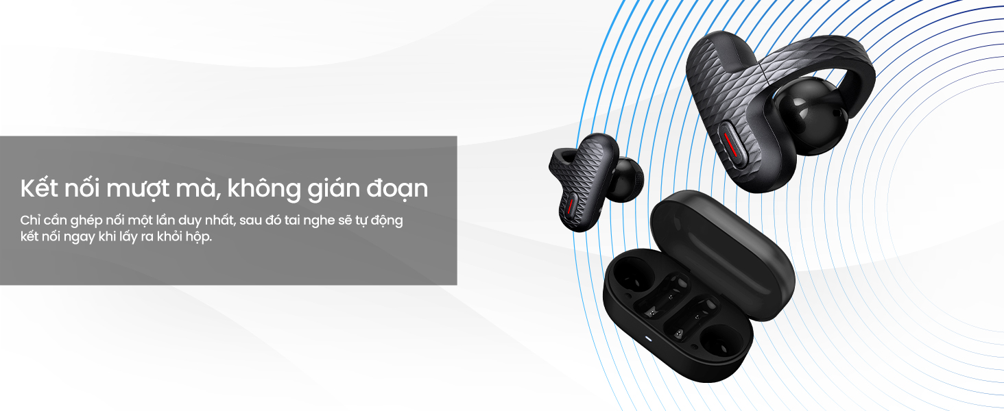 Tai nghe thiết kế mở open-ear Amazfit Up - Hàng 15