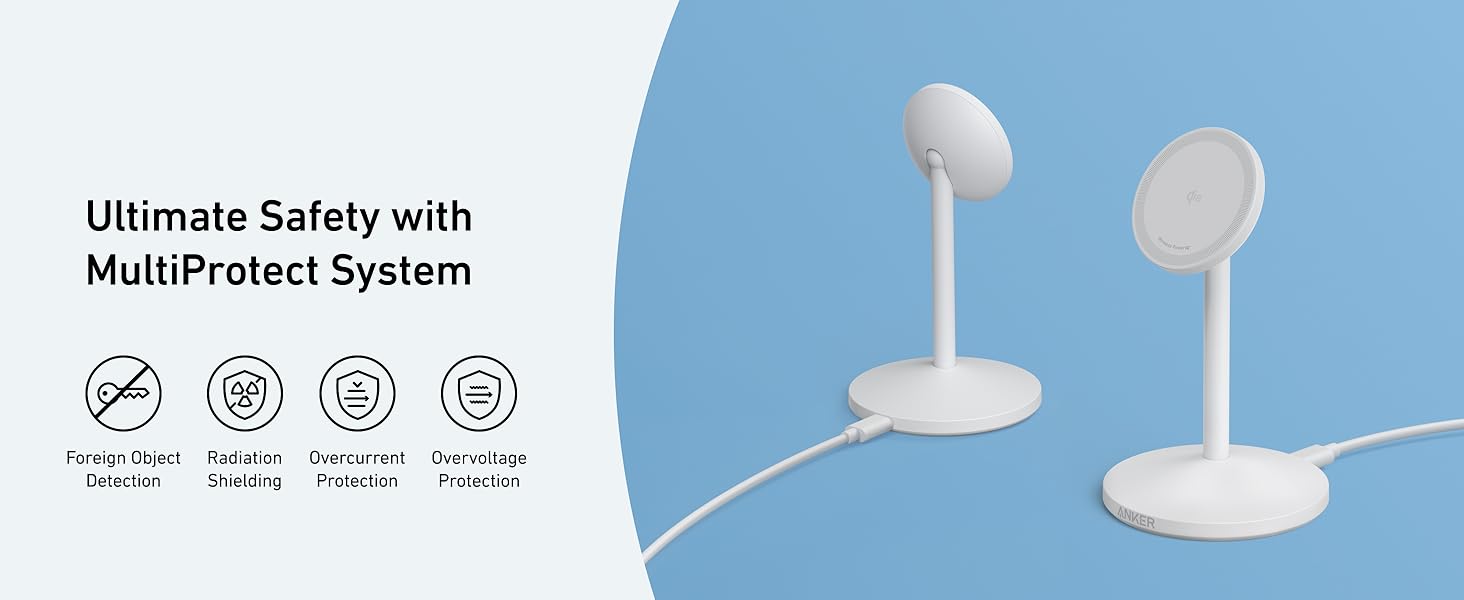 Đế sạc Anker Maggo A25X1, sạc từ tính cho điện thoại chuẩn Qi2 công suất 15W - BH 18 tháng 18 Đế sạc Anker Maggo A25X1, sạc từ tính cho điện thoại chuẩn Qi2 công suất 15W - BH 18 tháng 17