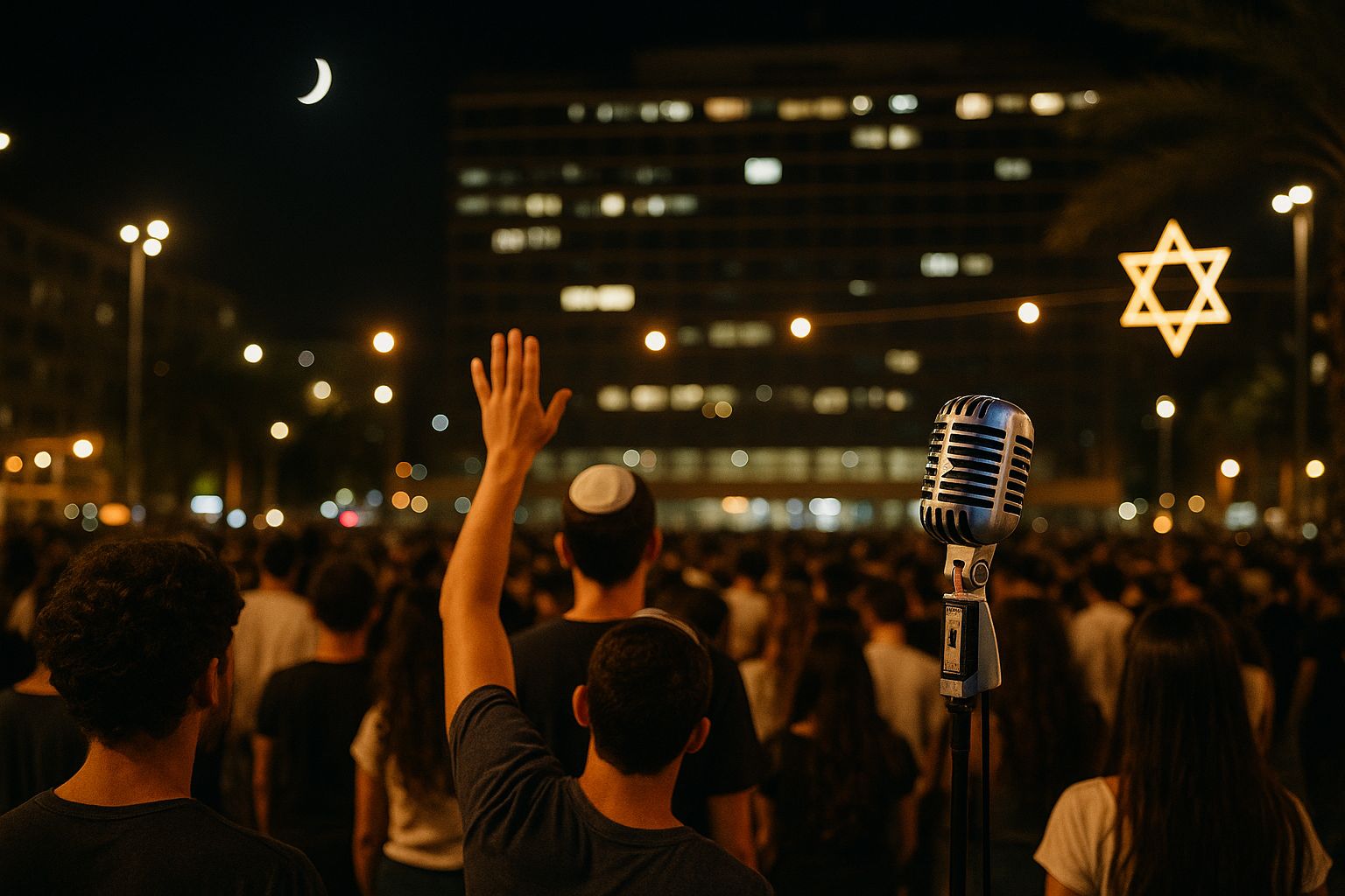 ✨ סליחות בלב תל-אביב! חצות בלילה 📿🌙