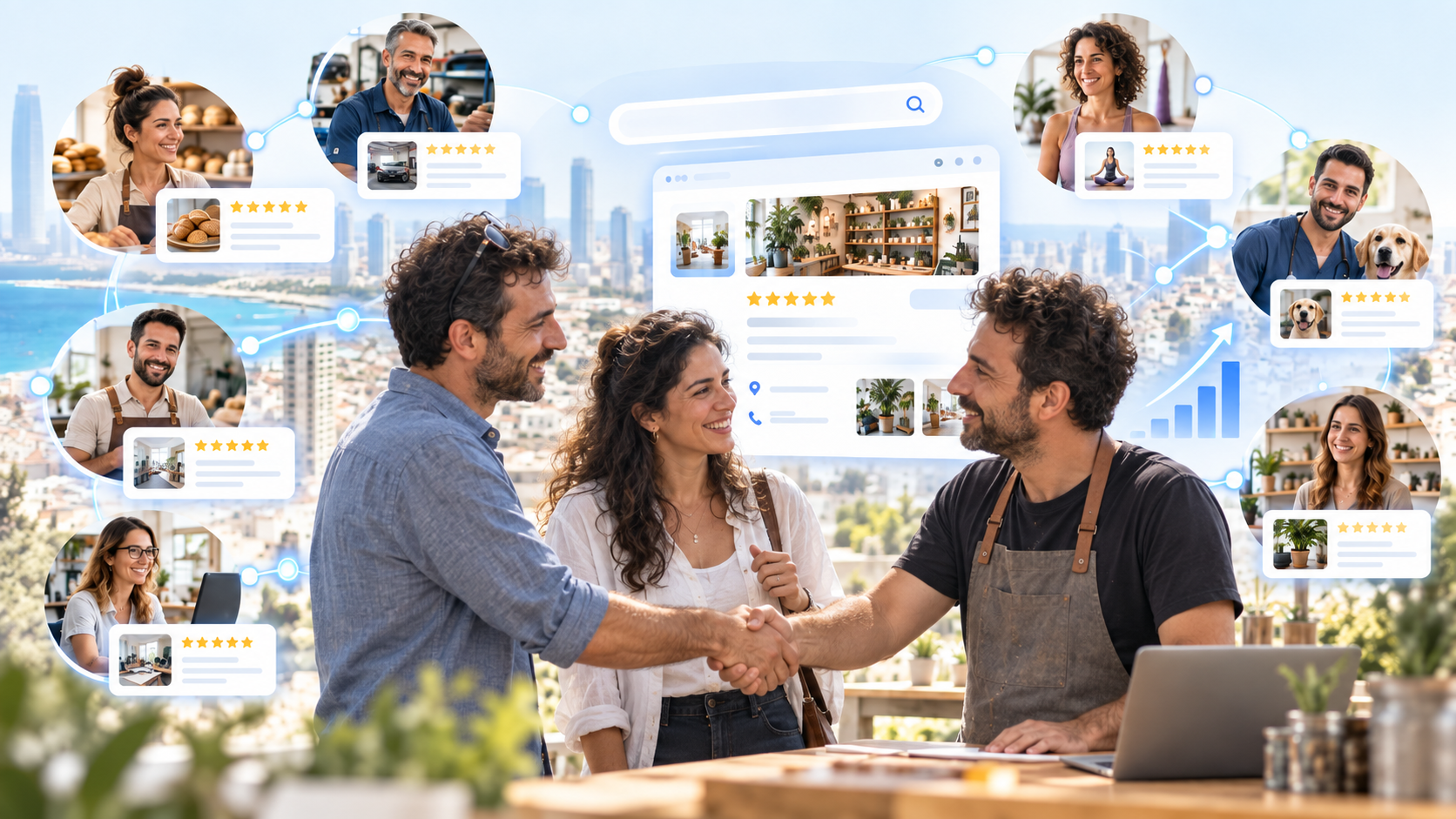 שליש גן עדן לעסקים: כשחברים טובים הופכים להמלצות טובות