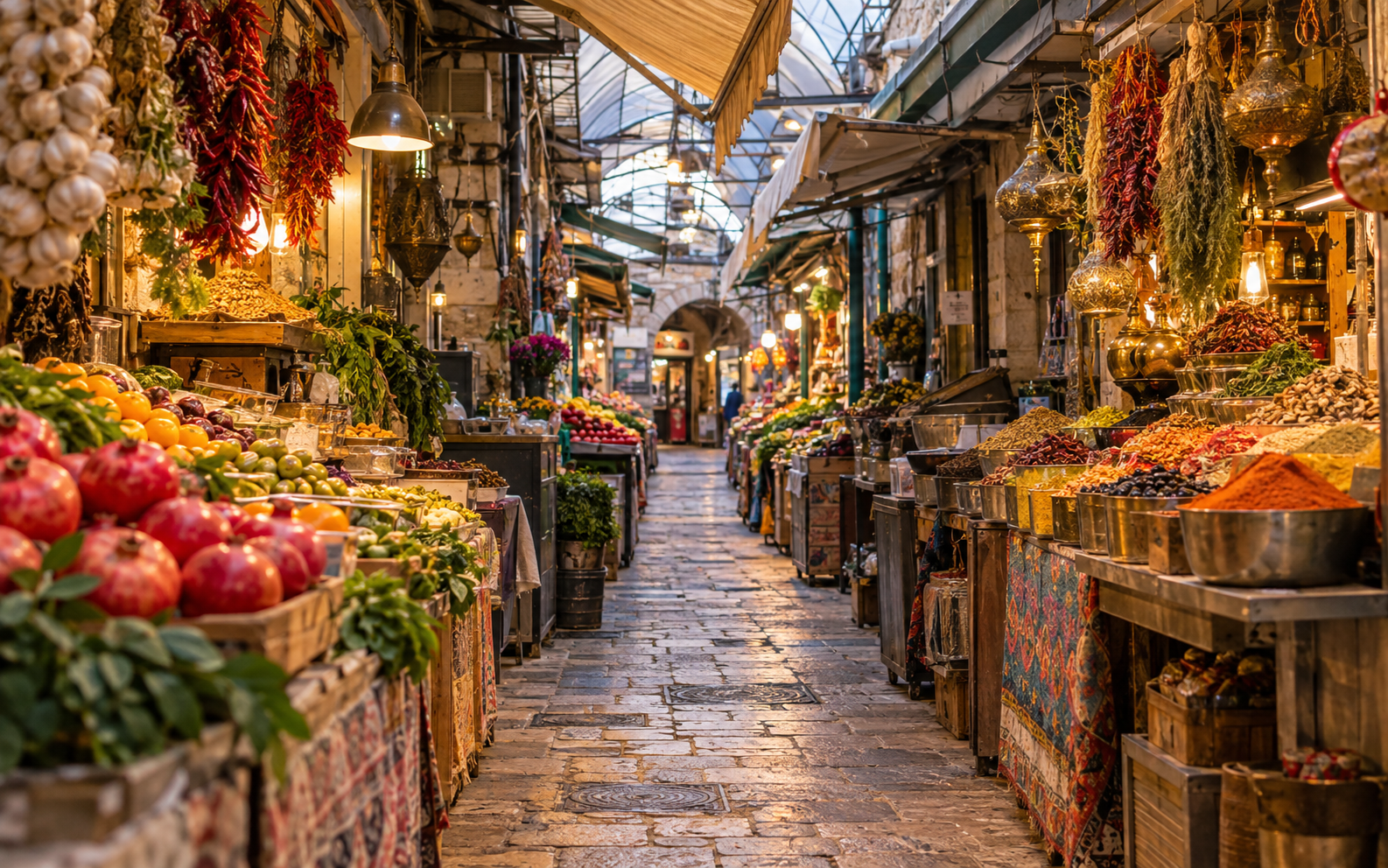 סמטת שוק בהשראת מחנה יהודה