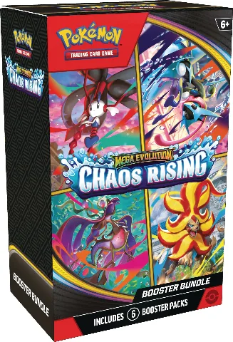 Pokémon TCG: Mega Evolution—Chaos Rising Booster Bundle thumbnail 1