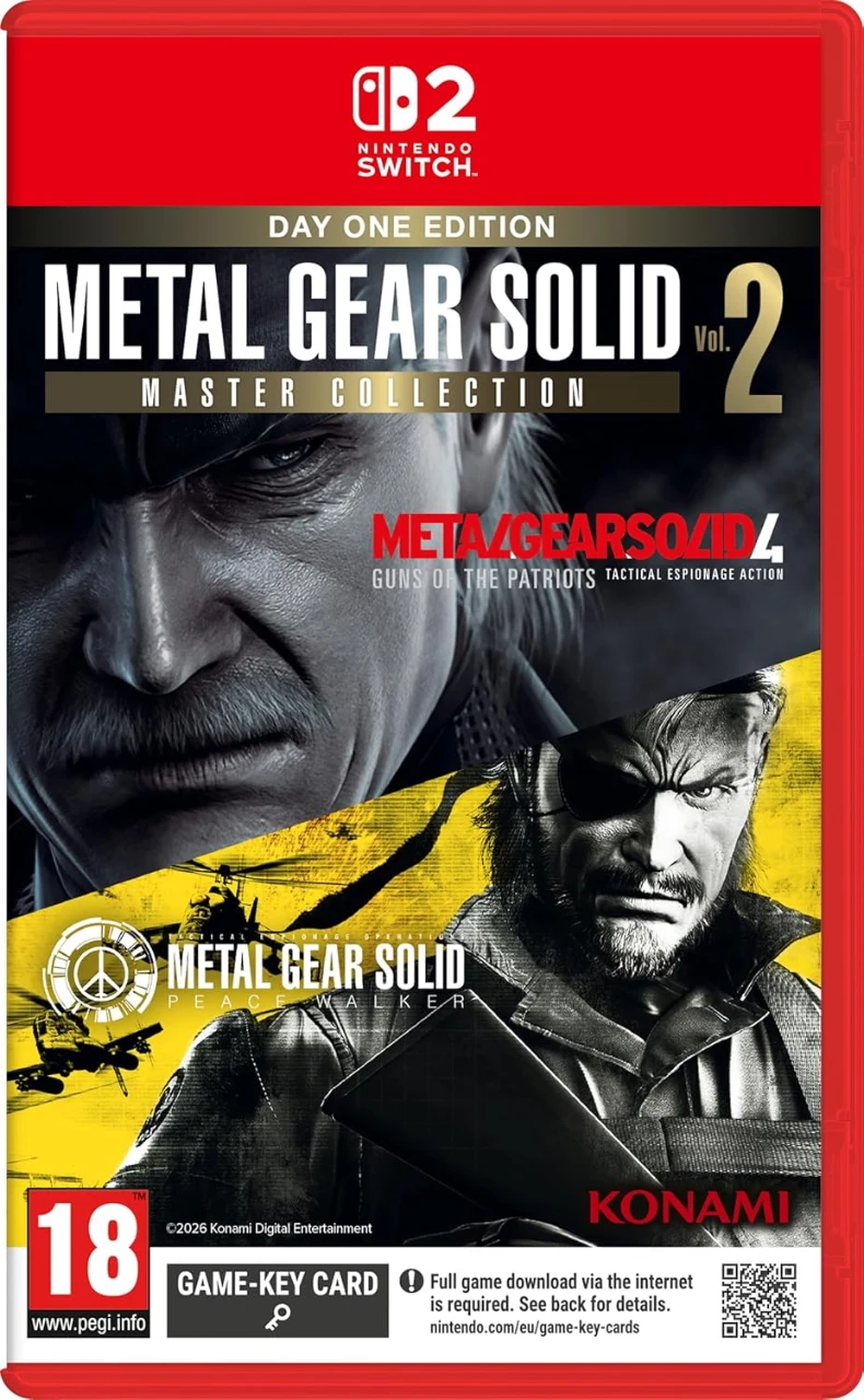 Pre-order - Metal Gear Solid: Master Collection Volume 2 [Nintendo Switch 2 - Key Card]