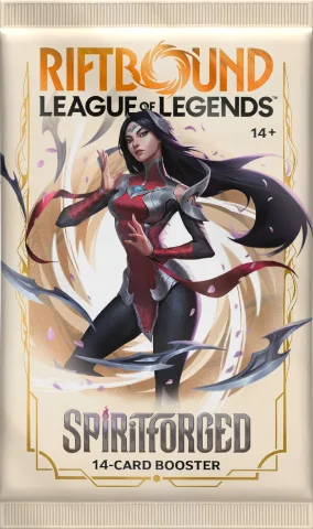 RIFTBOUND LEAGUE OF LEGENDS TCG SPIRITFORGED BOOSTER PACK thumbnail 1