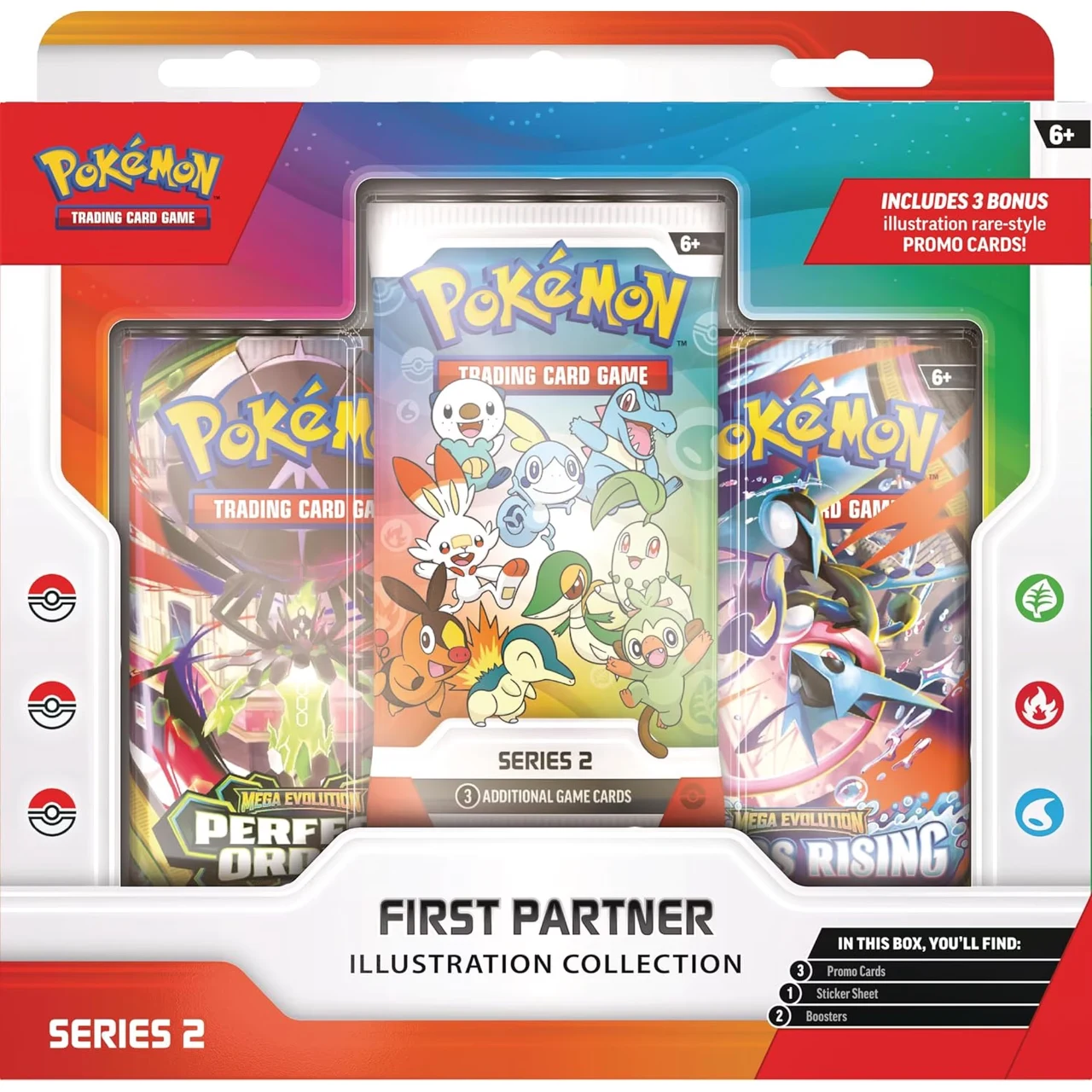 POKEMON FIRST PARTNER ILLUSTRATION COLLECTION SERIES 2