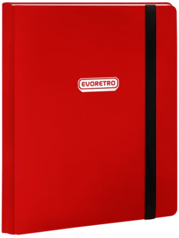 EVORETRO 360 Cards - 9 Pocket Binder (Red) thumbnail 1