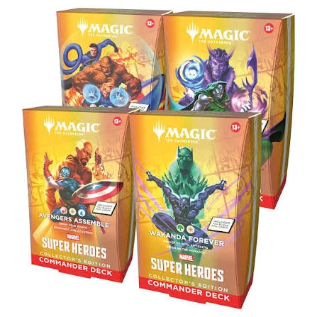 Magic: The Gathering | Marvel Super Heroes Collector’s Edition Commander Decks
